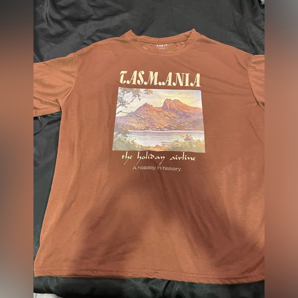 Brown Graphic Tee